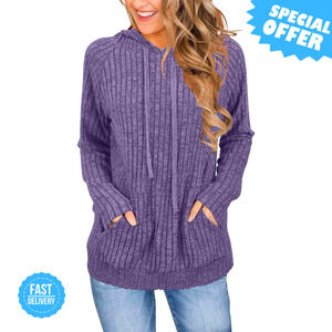 BRAND NEW JomeDesign Hoodie Pullover Casual Long Sleeve Fall Top